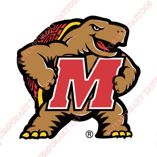 Maryland Terrapins Customize Temporary Tattoos Stickers NO.4992